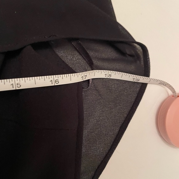 Le chateau one Shoulder black Jumpsuit with a black sheer overlay. Very Elegant - Picture 12 of 14